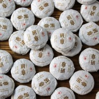 班章古樹(shù)春尖云南普洱茶熟茶小玉餅迷你沱老勐海茶葉散裝稱重批發(fā)